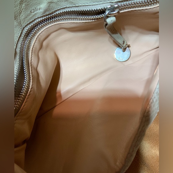 Chloé Chloe Leather Envelope Clutch Bag Purse - Picture 7 of 9